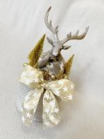 Adventi asztaldísz szarvassal, 27cm 1