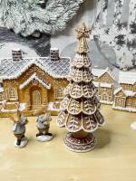 Mézeskalács fenyőfa 30cm 2