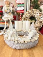 Adventi koszorú jegesmedvével 2 7