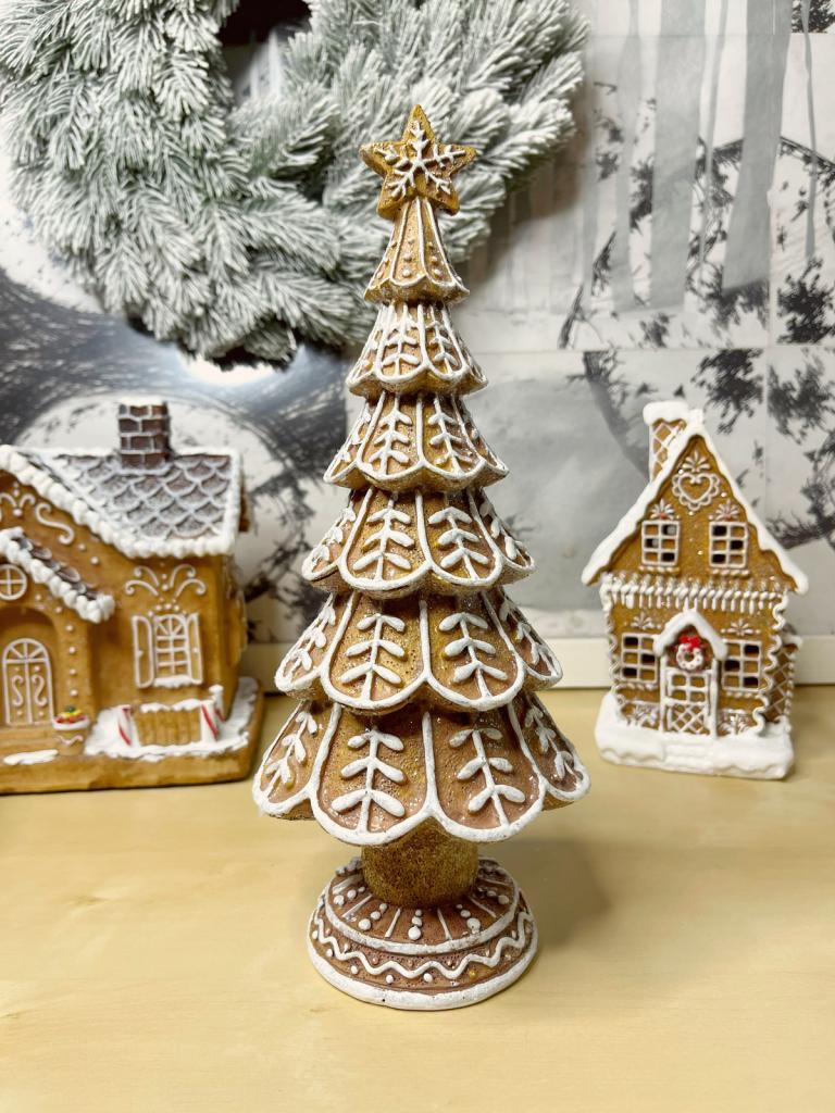 Mézeskalács fenyőfa 30cm 1