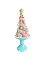 Pasztell mézeskalács macaronos tál 62cm 1