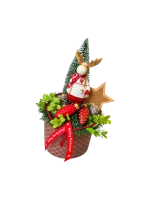 Rénszarvasos adventi asztaldísz, 30cm 1